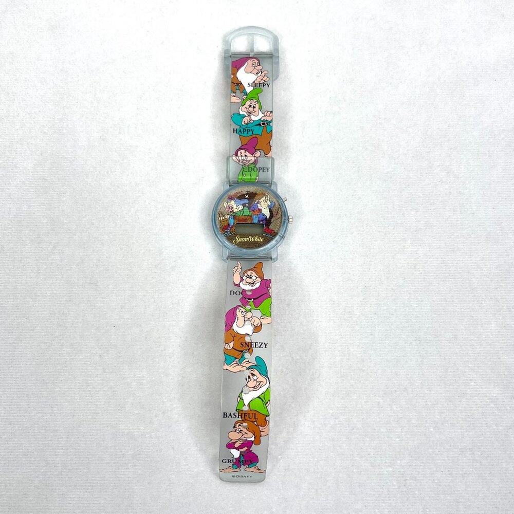 Vintage Disney Snow White and the Seven Dwarfs Digital Watch